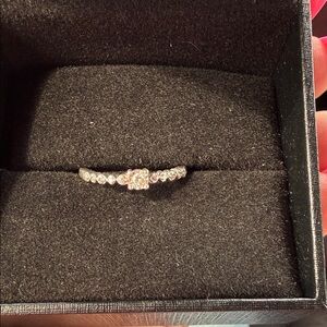Kay Jewelers Silver and Diamond Ring